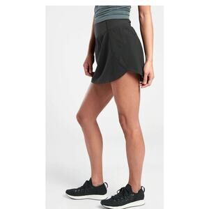 Athleta Run With It 14" Skort Black Women’s Athletic Skirt, Small